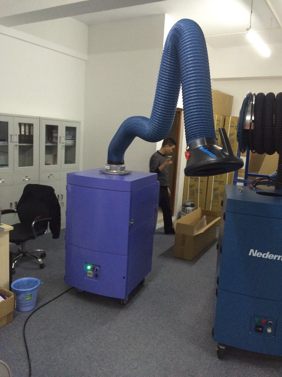 小型集尘机 小型工业除尘机 粉尘处理器 工业除尘器除尘 粉尘处理