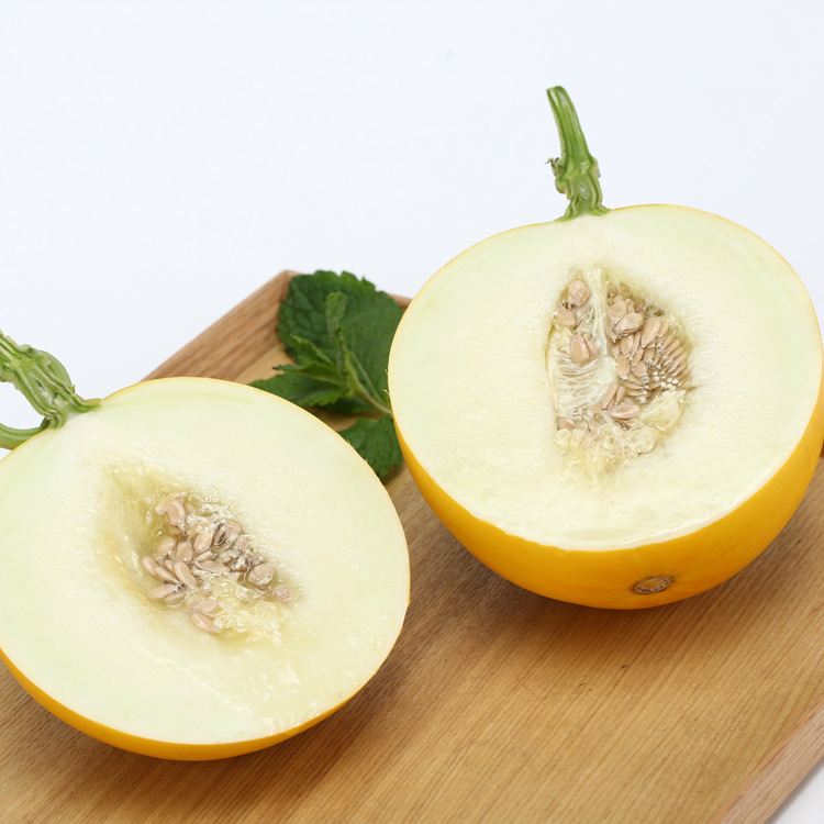 水果批发 现摘新鲜甜瓜 口感脆甜美味 天然久红瑞甜瓜 4.5斤/箱