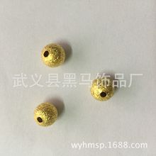 【厂家低价】供应各种规格【铜 铁】闪沙珠 铜胚