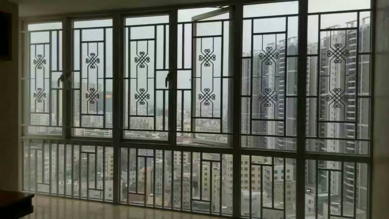 铝合金窗花港式窗花防护栏纱窗