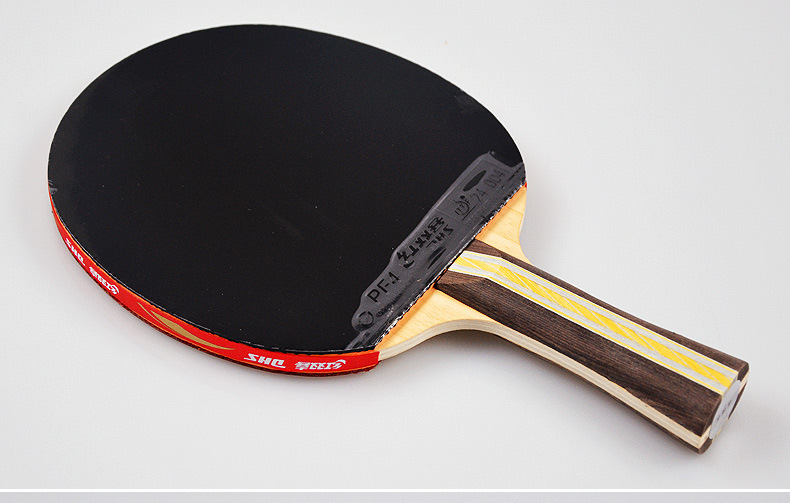 正品红双喜三星乒乓球拍 3星级初学直板横