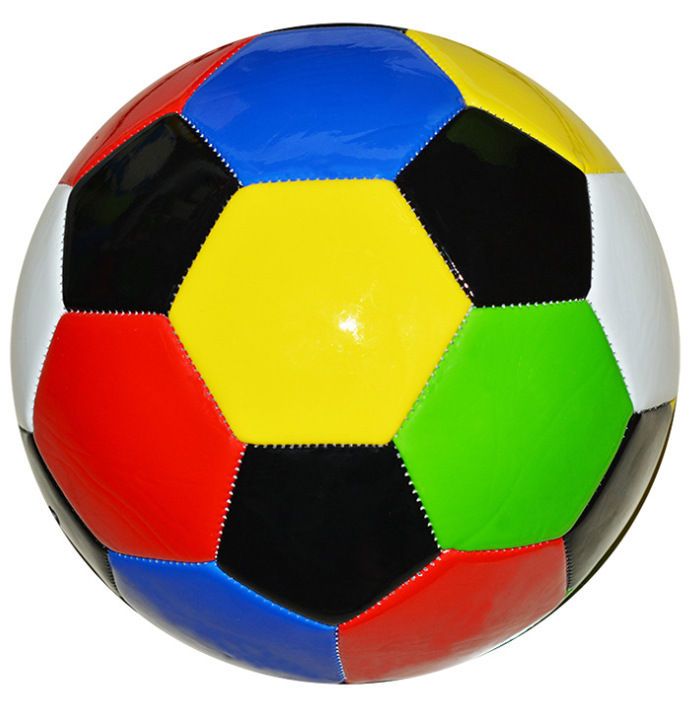 足球批发5号pvc发泡彩色足球学生青少年训练比赛足球厂家直销