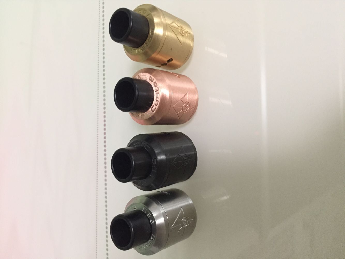 降落伞怪兽528 custom goon rda 原装正品滴油雾化器 24mm 大烟雾