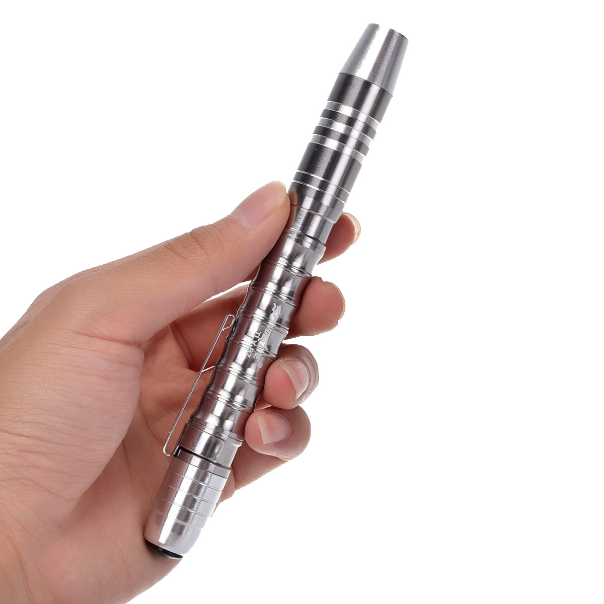 skywolfeye耳鼻喉科医用笔灯 批发迷你led笔形铝合金强光手电筒