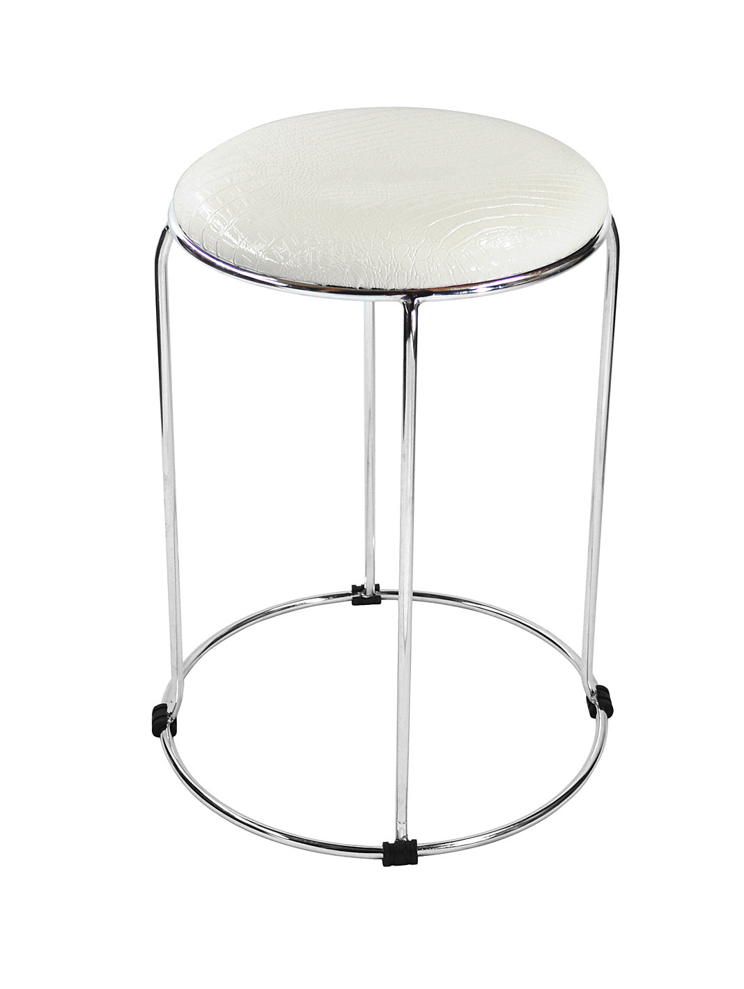 厂家热销收纳可叠放不锈钢圆凳 餐凳 休闲电脑地毯凳 加高系列