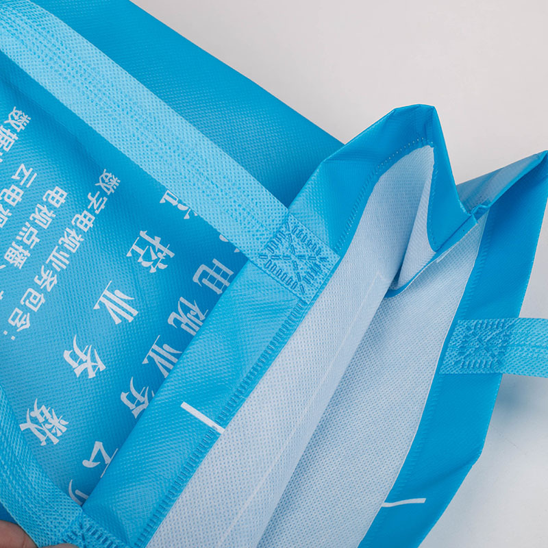 定制手提环保袋子 热合无纺布袋 **工艺购物袋 工期短成本.