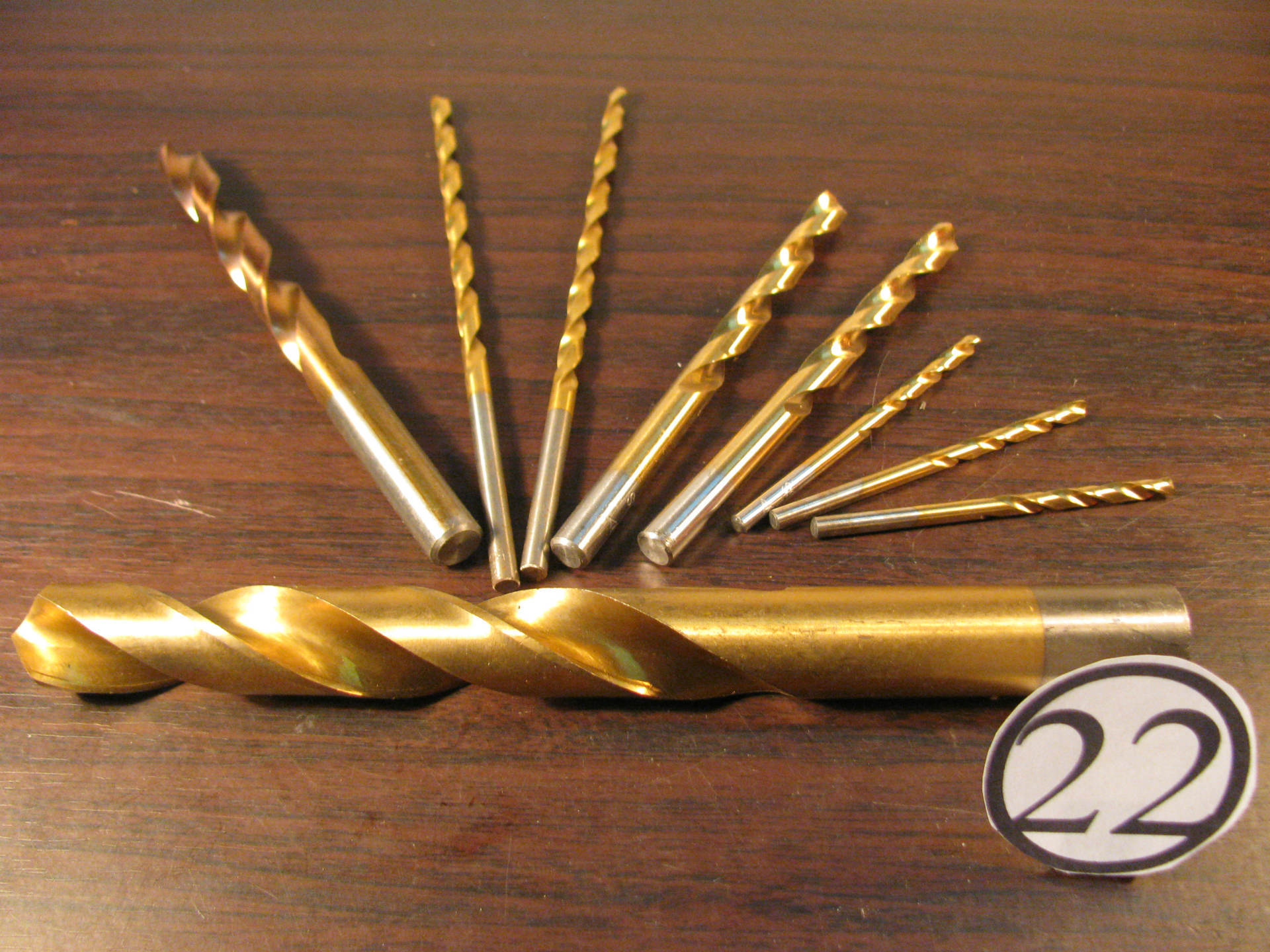 厂家直销镀钛钻头氮化钛钻头氮化钛麻花钻头高速钢镀钛钻头