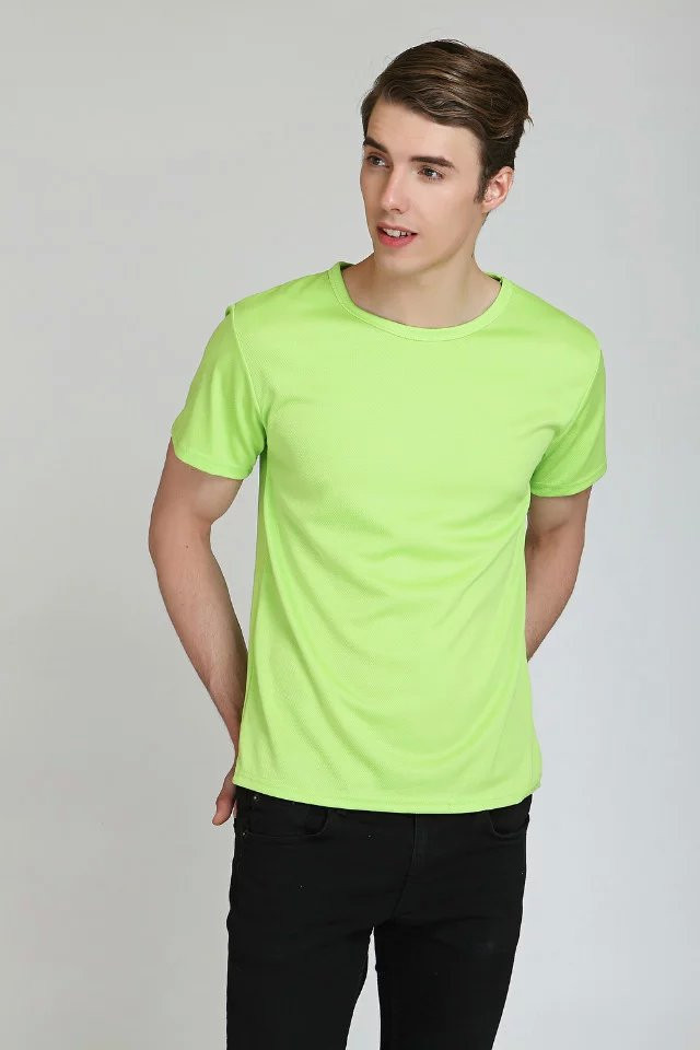 供应速 干dryfit tshirt广告衫 男士t恤 休闲 短袖 圆领t恤