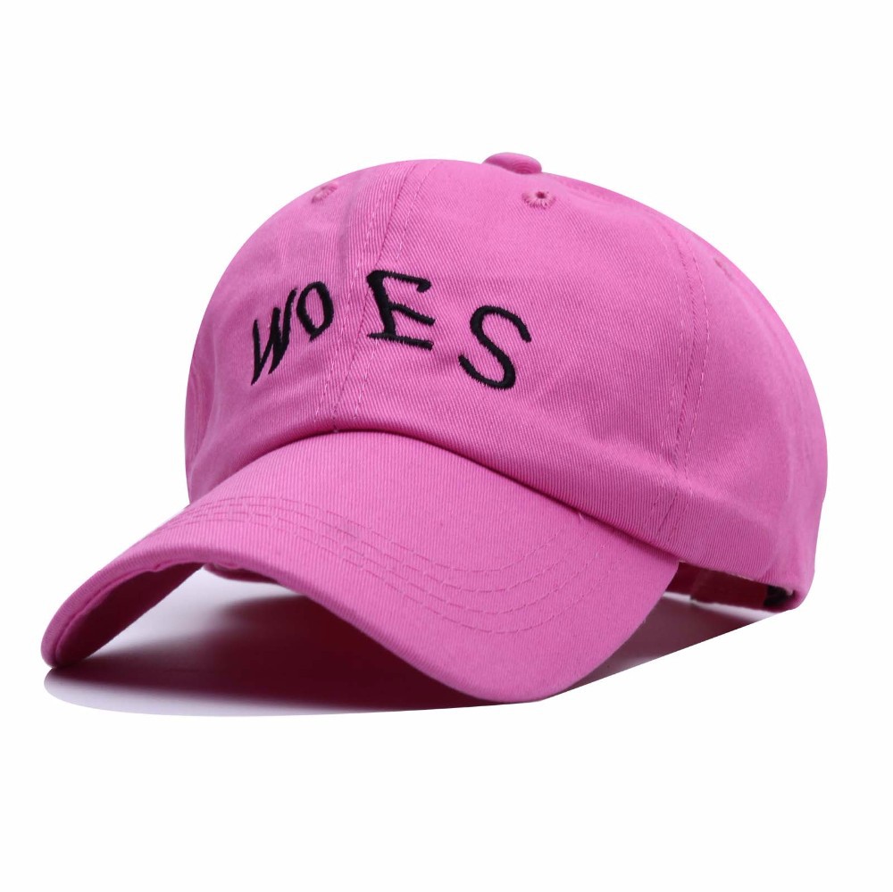 woes cap黑色鸭舌帽棒球帽高尔夫球帽弯檐帽supreme男女 情侣鸭舌