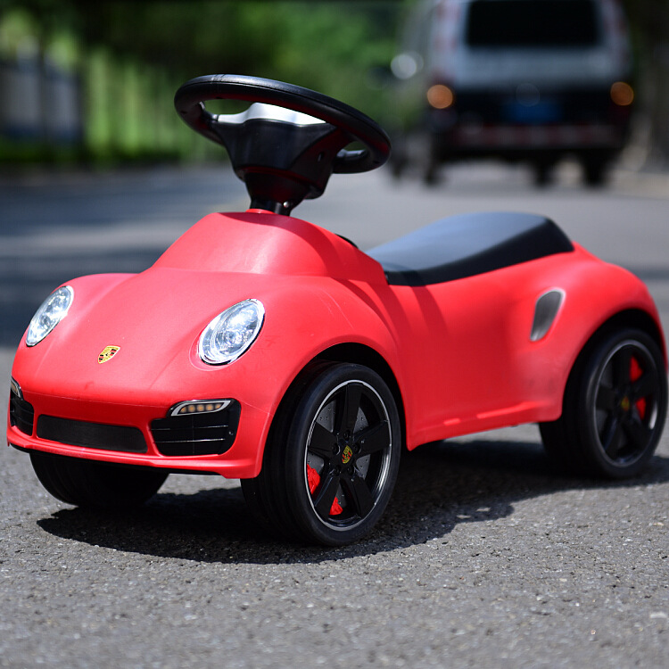 rastar/星辉保时捷儿童学步车婴幼儿123岁滑步猪猪车车扭扭小气车