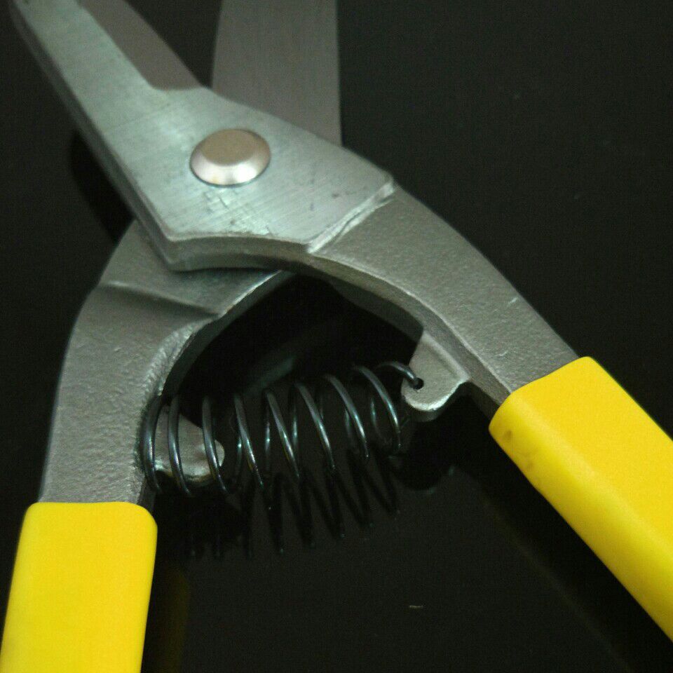 促销剪切工具12寸白铁剪不锈钢丝网剪刀工业用手动德式省力铁皮剪