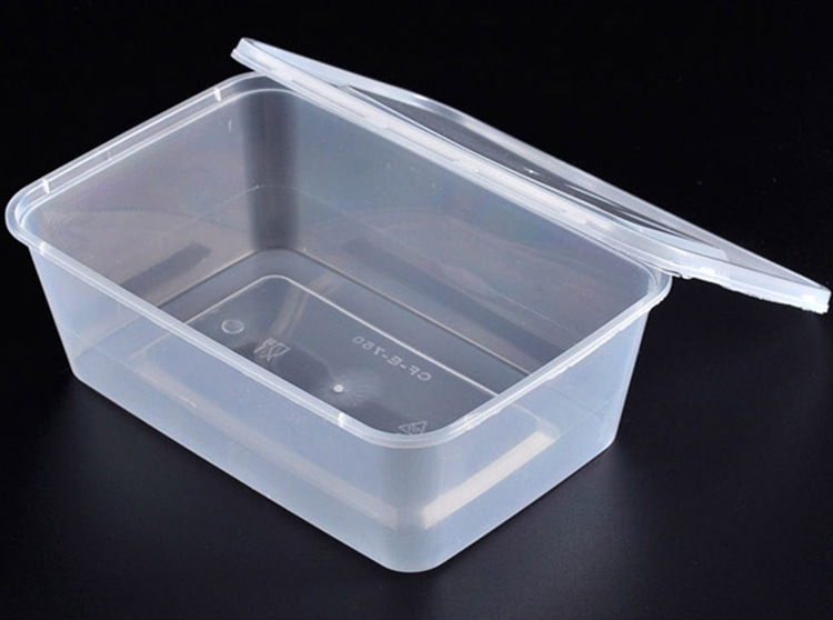 厂家直销 一次性塑料透明方形打包餐盒 环保外卖快餐饭盒 打.