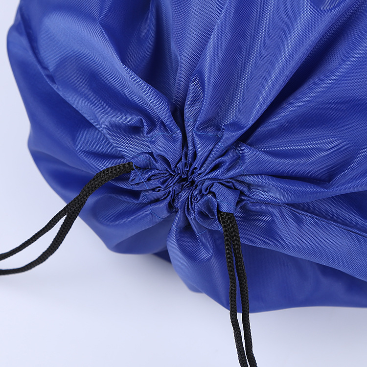 供应210d涤纶拉绳束口袋 高品质抽绳束口袋 环保购物现货束口袋