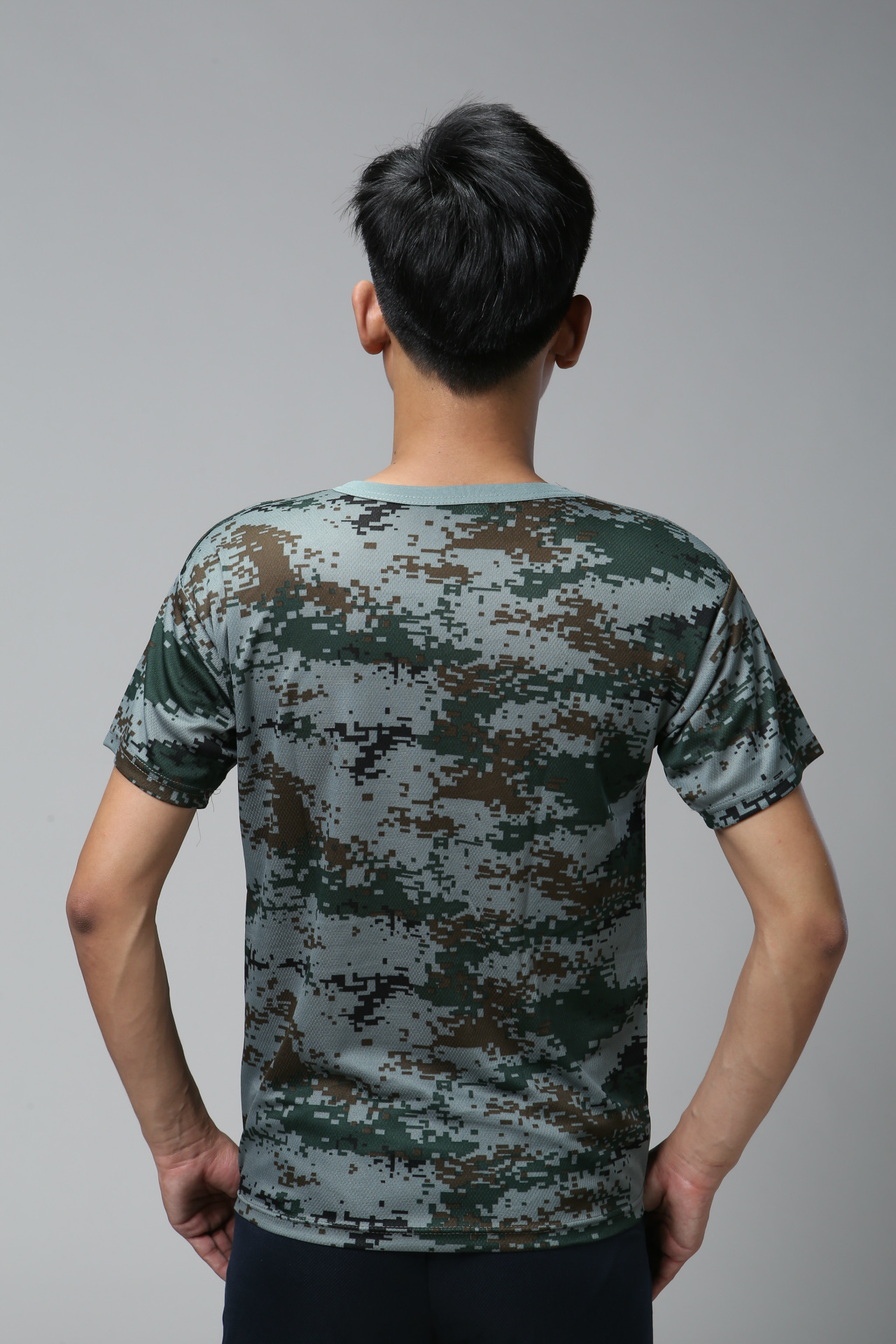 迷彩工作服_学生军训服迷彩短袖速干衣迷彩服短袖迷彩军迷迷彩 - 阿里