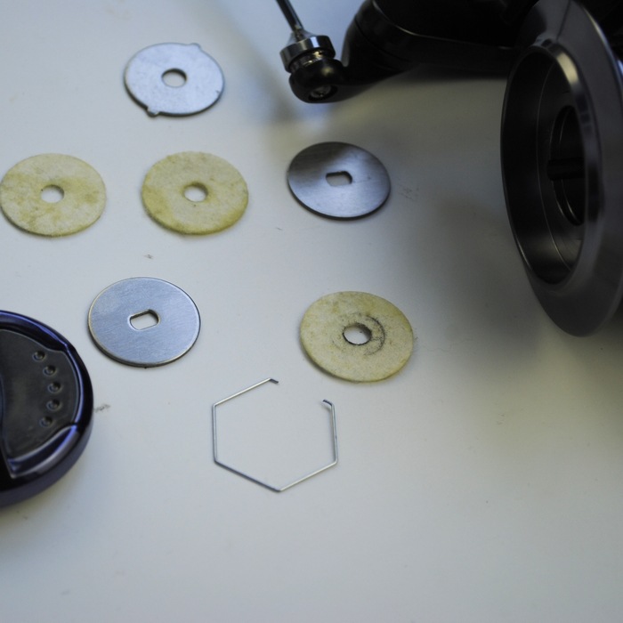 羊毛毡垫片,刹车更均匀.