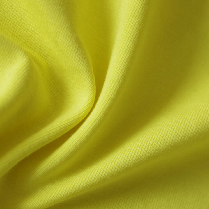 现货32s纯棉奥代尔单面拉架汗布 弹力莱卡棉t恤内衣针织服装面料