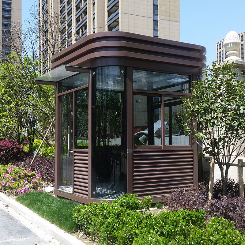厂家直销 铝合金小区保安亭 交通收费值班设备 批发定制