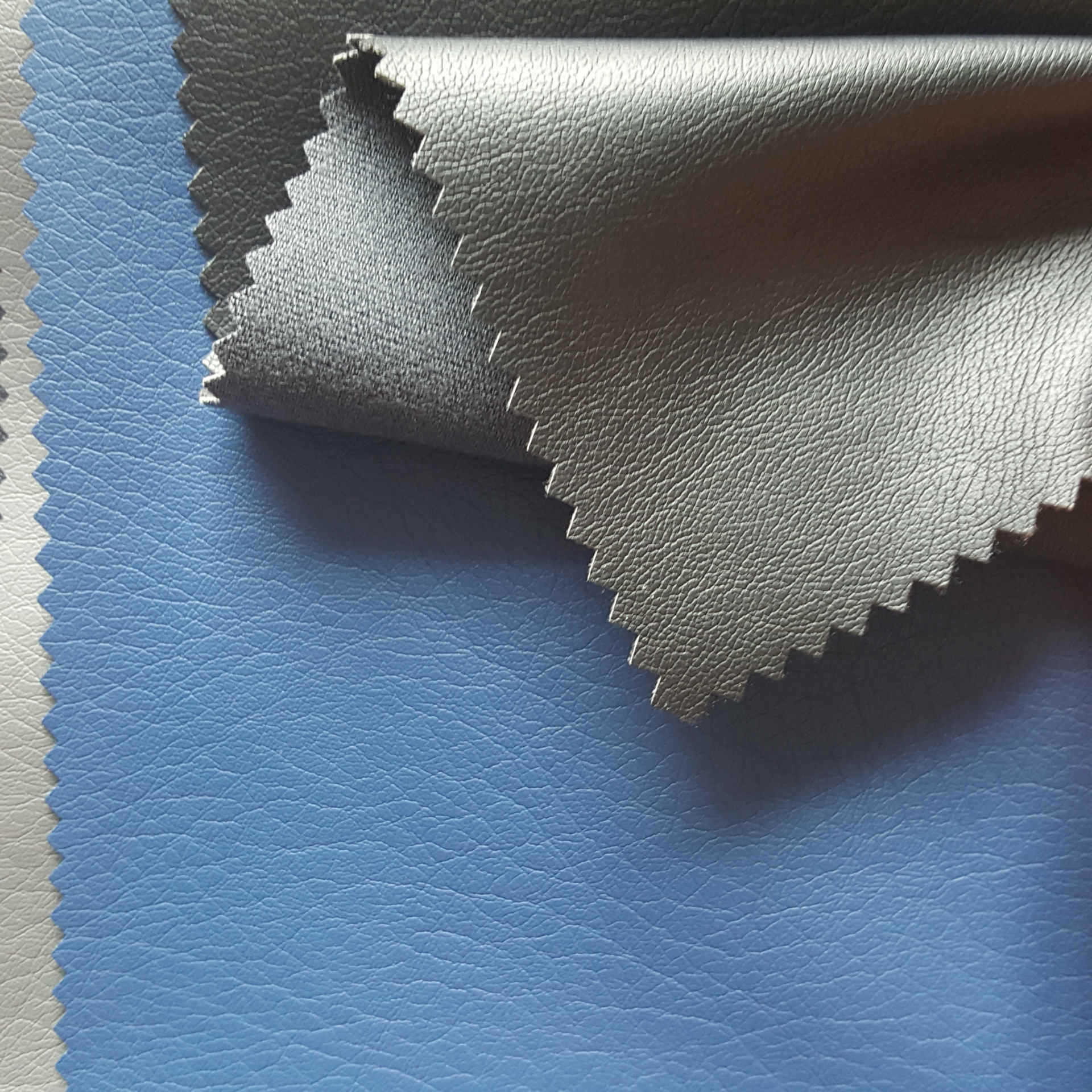 供应pu皮革面料 **服装pu面料 夹克衫pu皮面料 高端.