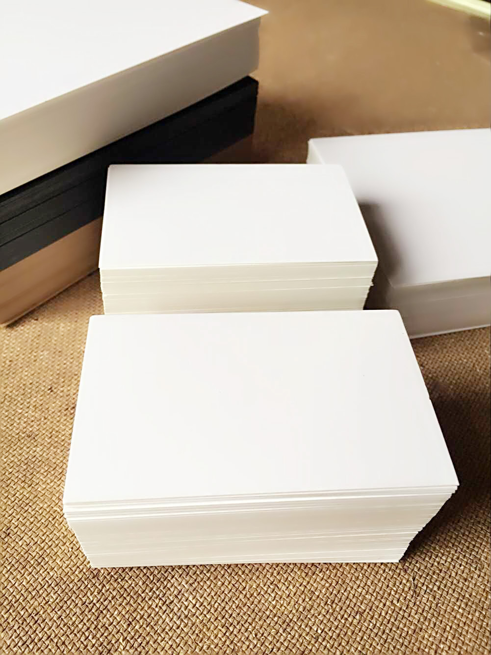 diy空白明信片定做明星来图卡片定制单词卡双面空白卡纸现货 定做