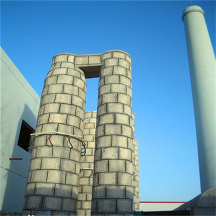 低价出售钢制内衬花岗岩除尘器 厂家现场安装麻石水膜脱硫除尘器
