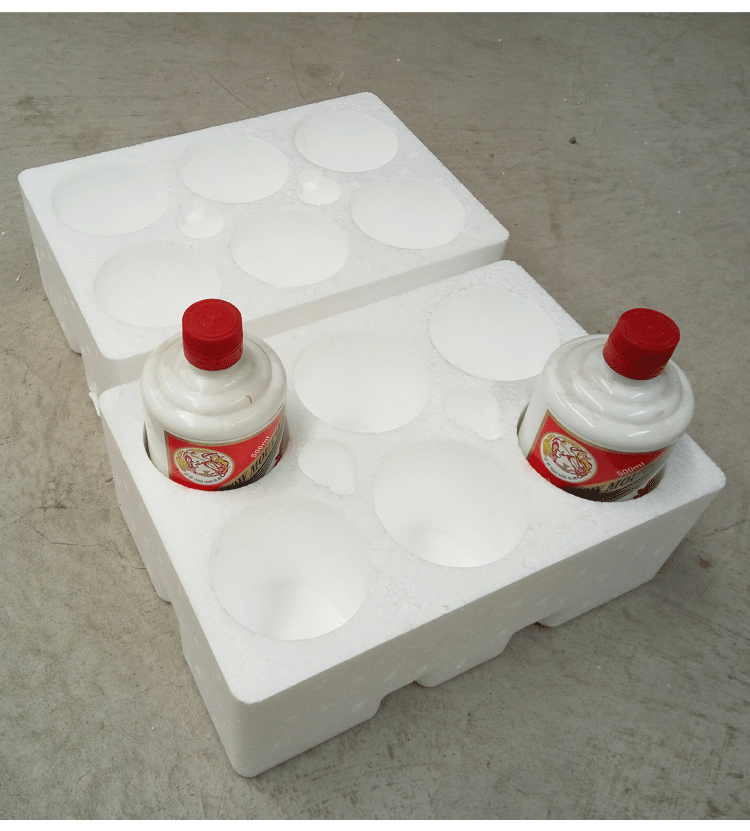 6支装茅台酒泡沫箱白酒快递防震碎 马奶酒 快递打包包装箱 盒