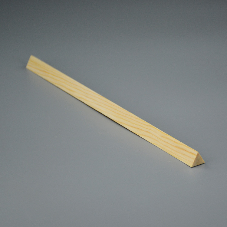 松木三角木条巴沙木diy手工模型材料 等边三角条 边长10mm