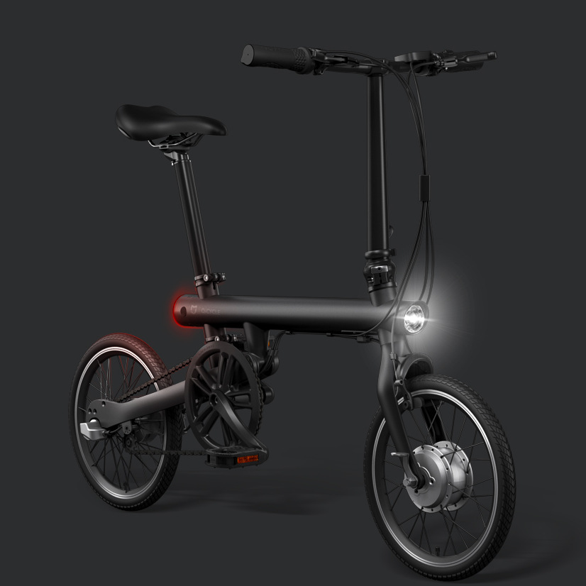 小米米家骑记电助力折叠自行车便携助力车原