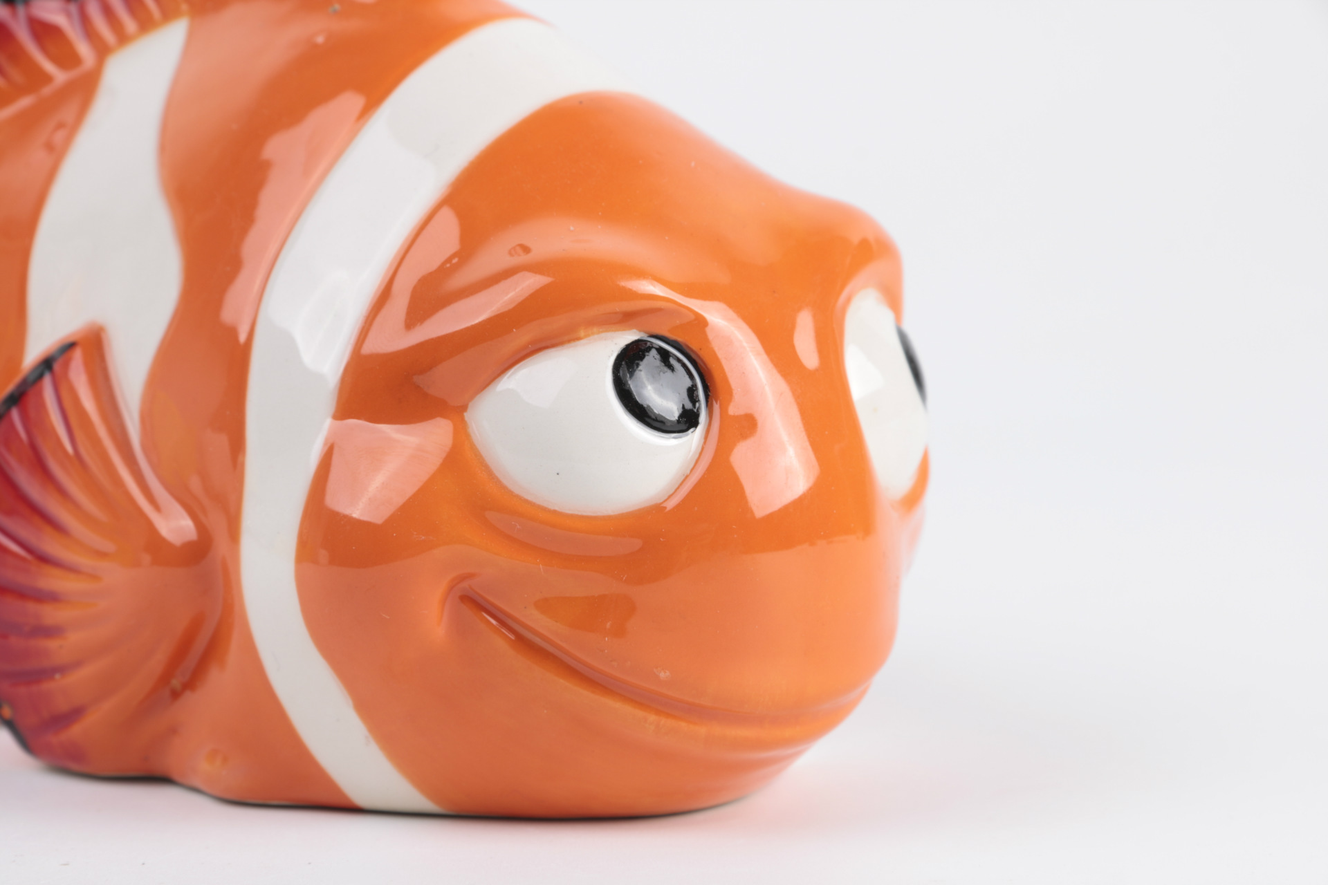 定制海洋陶瓷鱼存钱罐创意动物卡通摆件礼品只进不出储蓄罐储物罐