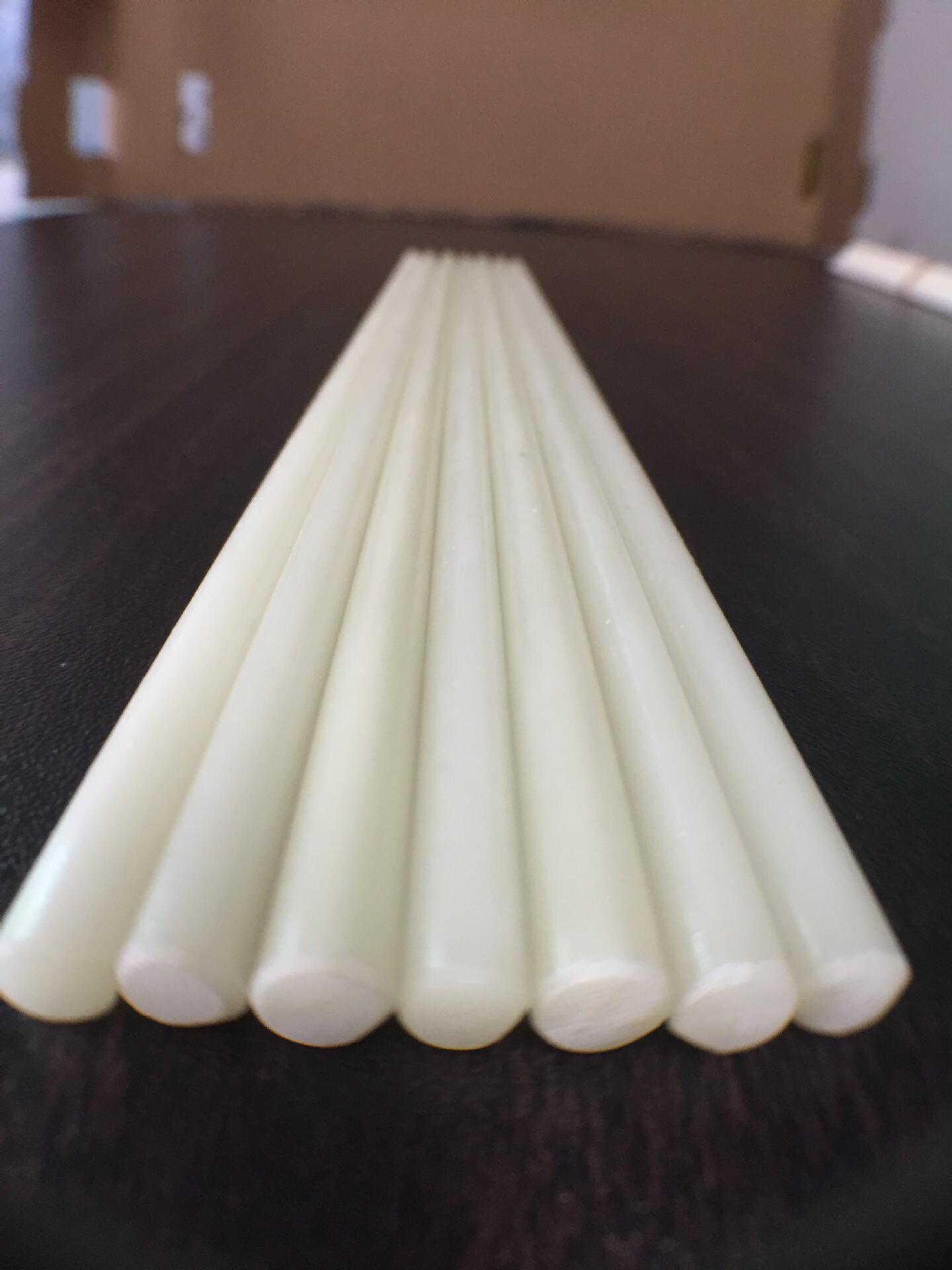 玻璃纤维棒玻璃纤维实心圆棒硬弹性拱棚棒碳纤维圆棒量大价优