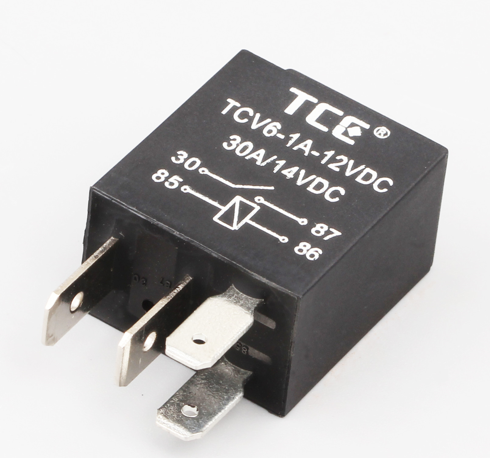厂家直销 hfv6 紫罗兰汽车继电器 汽车风扇空调继电器-继电器