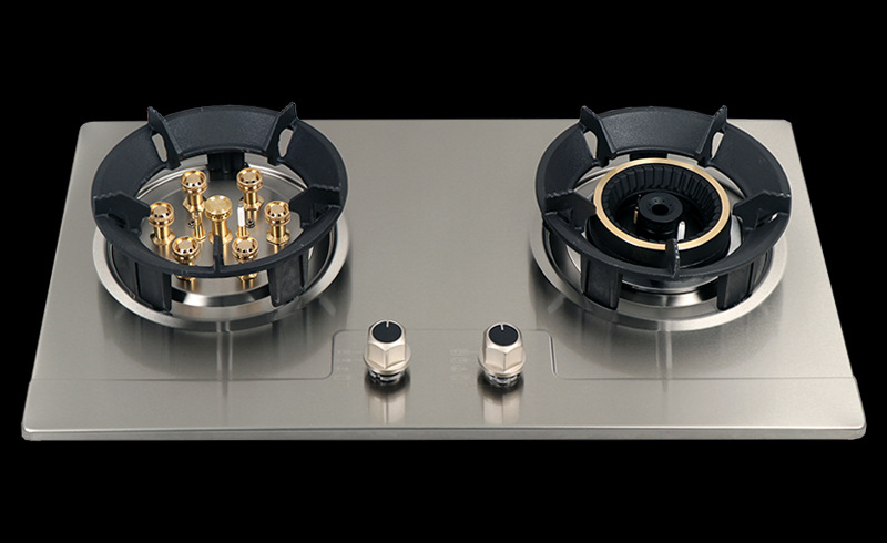 厂家节能天然气液化灶家用燃气灶鸳鸯猛火双灶嵌入式不锈钢燃气灶