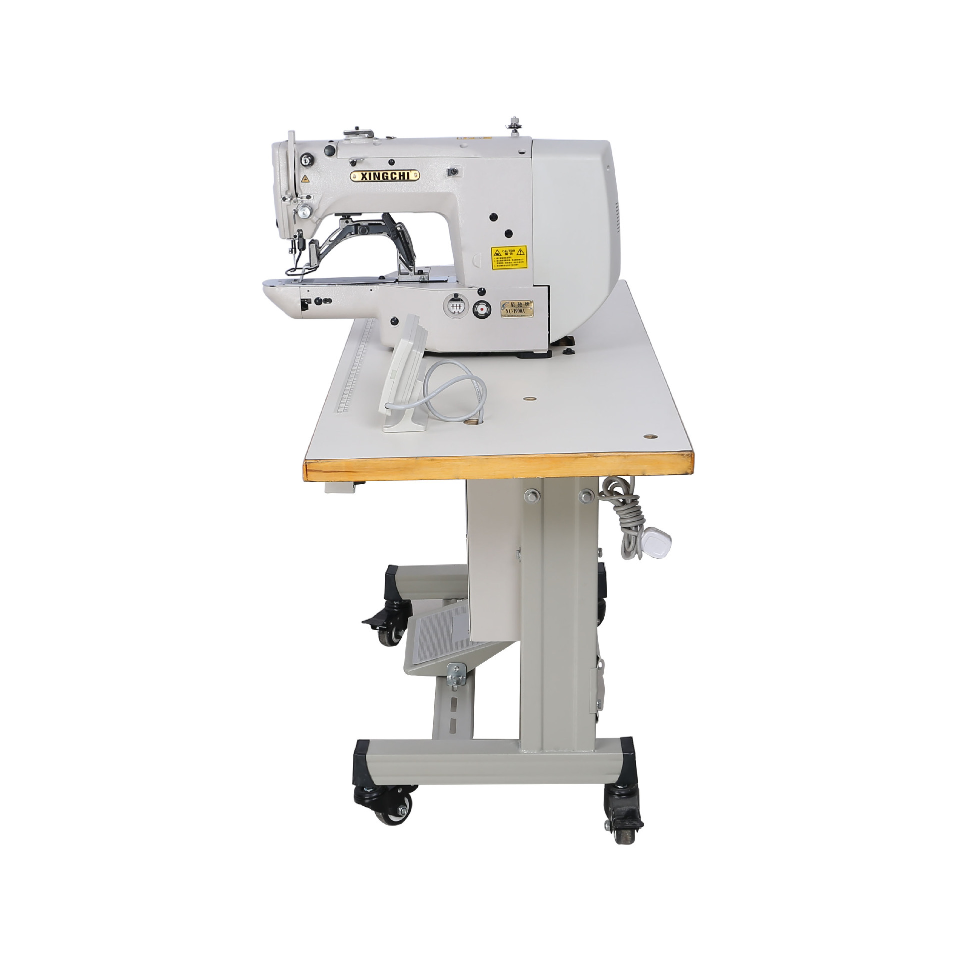 星驰牌1900a缝纫机 抱枕坐垫套结机 服装皮衣自动套结加固缝纫机