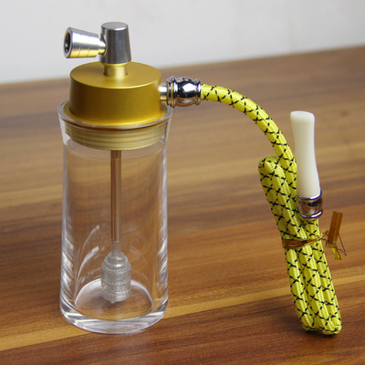 雅爵yj-503水烟壶 新款雅爵水烟壶 太空铝高档双用水烟壶