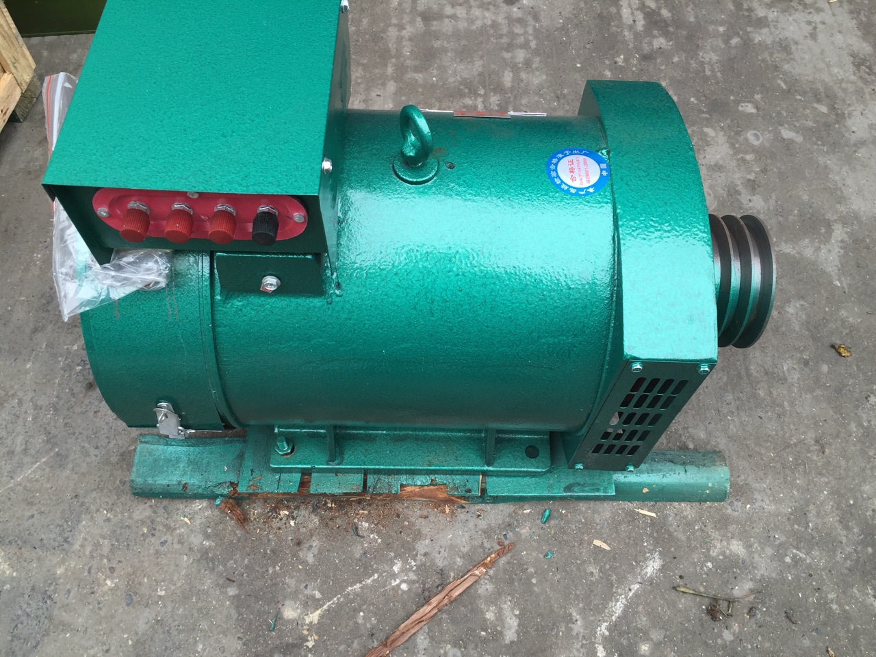 20kw 柴油发电机组380v三相交流同步发电机 皮带轮 铜线直销