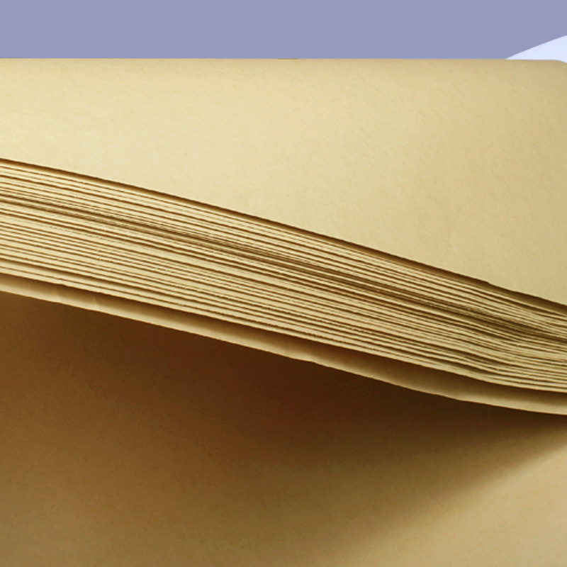 牛皮纸全开150克牛皮纸 牛卡纸 服装打版标书杂志封面包装纸