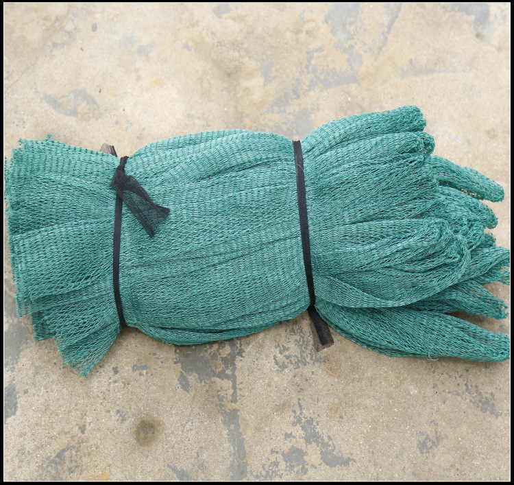 手工机织虾网兜 胶丝尼龙抄网捞鱼兜 鱼护渔具批发