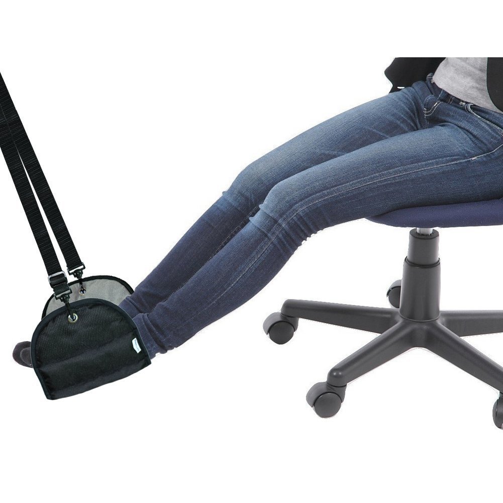 外贸热销旅行加长飞机歇脚吊床 坐高铁脚踏板 缓解脚部疲劳现货