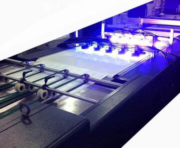 供应电影券在线喷码机 门票流水号uv喷码机