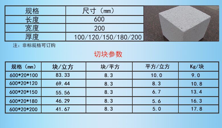 空心混凝土砌块规格图片