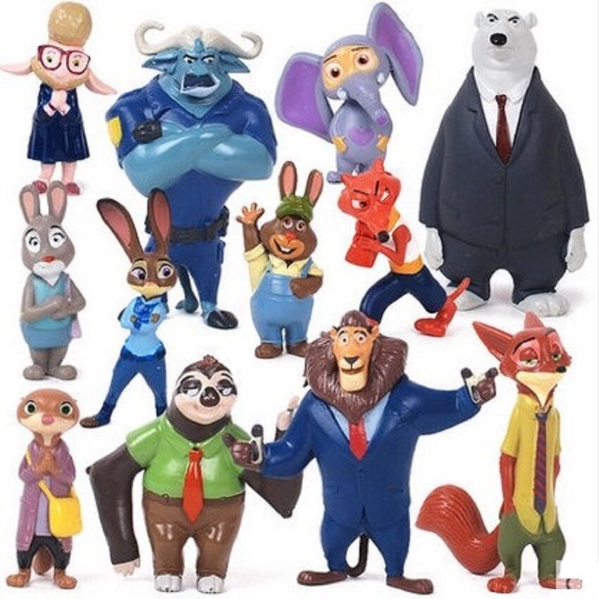 动物城 毛绒玩具 兔子 狐狸 zootopia 毛绒玩具 动漫周边 30厘米:120