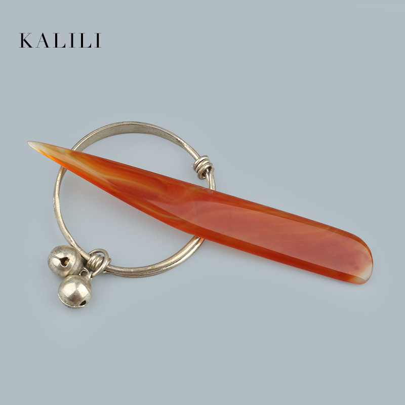 大号玛瑙刀红色首饰器材 打金工具 首饰设备 打磨抛光工具