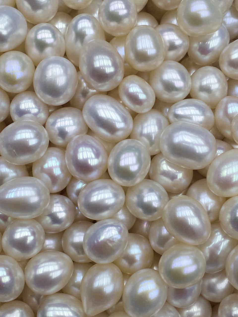 批发天然淡水珍珠 10-11米形散珍珠