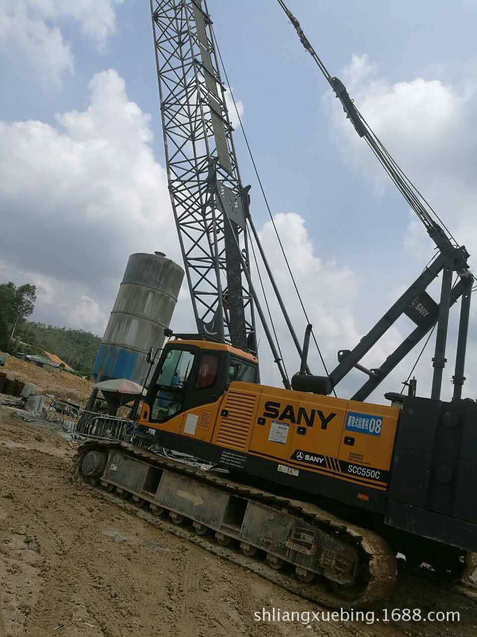 二手新款三一履带吊55吨二手sany履带吊50t
