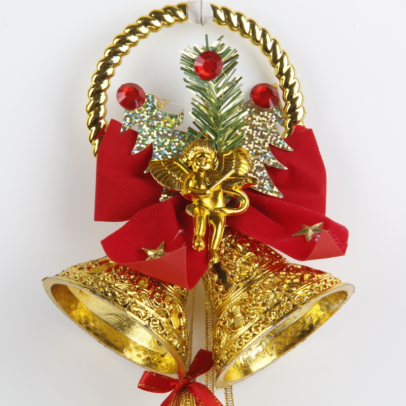 5cm双钟镂空爆款挂件创意圣诞树