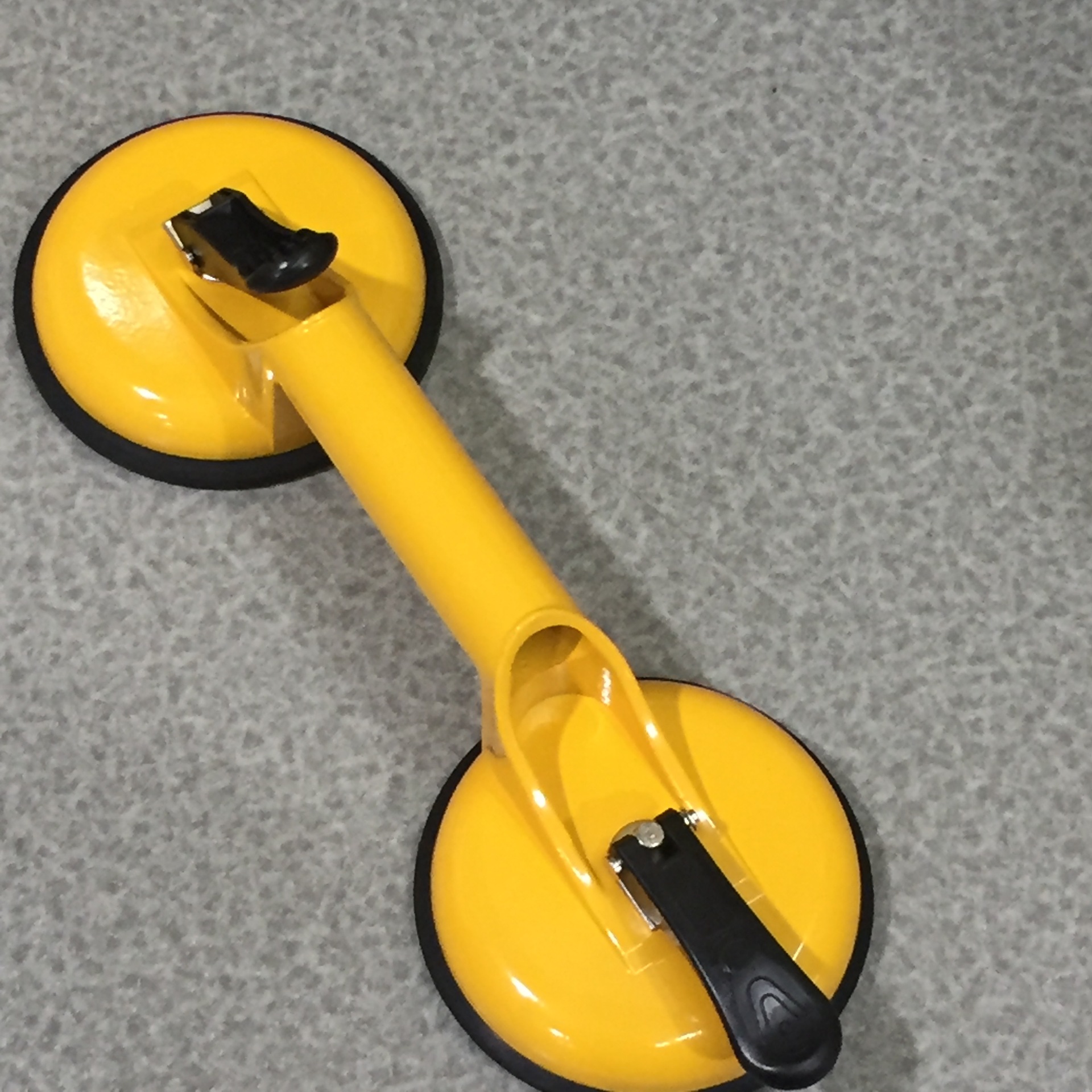 托马斯 两爪玻璃吸盘 防静电地板吸提器 瓷砖吸盘工具铝合金体