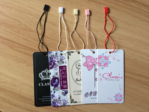 厂家定制高档服装吊牌 设计印刷 女装吊牌