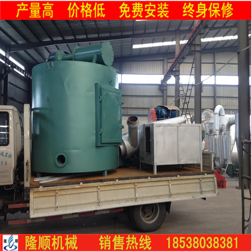 节能环保连续式炭化炉 新型环保连续式炭化机 高效吊装碳化设备