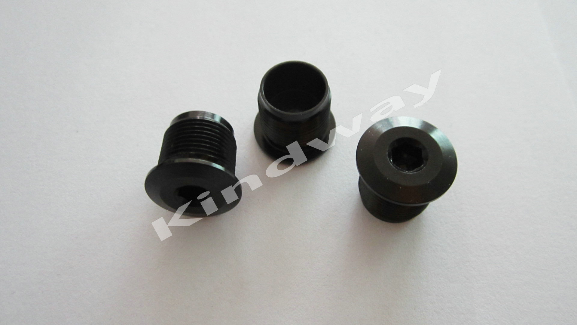 单车自行车尾塞单车脚踏尾塞铝合金尾塞14*1尾塞