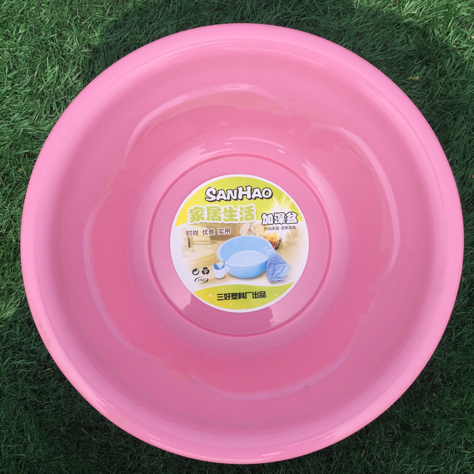 家用洗脸盆 摔不破脸盆 直径35cm38cm43cm 塑料脸盆赠品促销盆