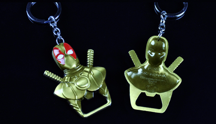 hot style hot sales avengers peripheral deadpool bottle opener